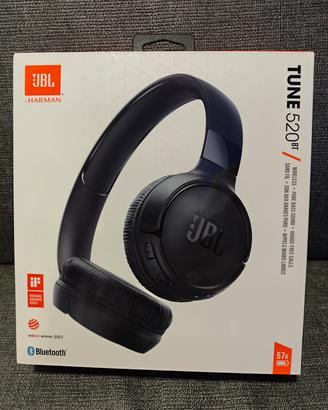 JBL Tune 520 BT Cuffie On-Ear sigillate