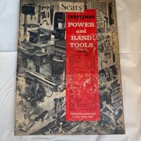 LIBRO SEARS CRAFTSMAN POWER AND HAND TOOLS 1966