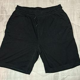 Pantaloncini misto cotone neri Decathlon