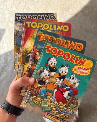 Topolino libri 3123 3124 3125 3127