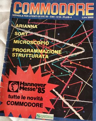 Rivista COMMODORE, per VIC20, C64, C16, Plus/4