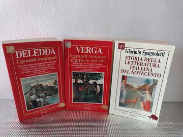 Lotto A - Libri di letteratura italiana