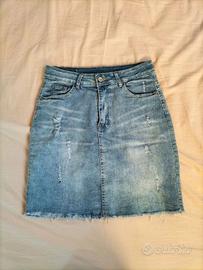 Gonna in jeans H&M 42