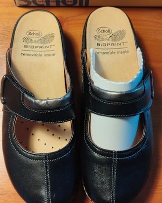 Ciabatte donna nuove in pelle dr Scholl 