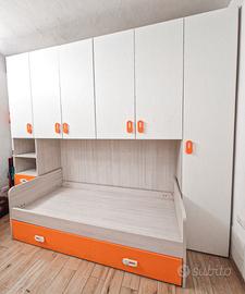 Cameretta a ponte Colombini con doppio letto