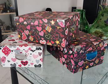 Scatole set di 3
