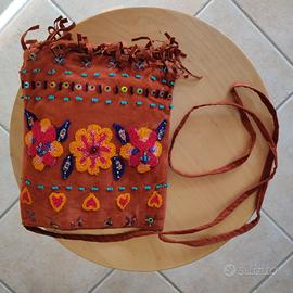 Borsa hippie a tracolla Vintage