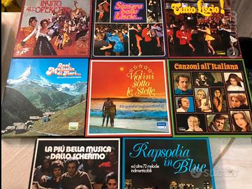 Collezione Cofanetti Dischi in vinile 33 Giri