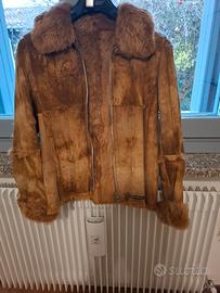 Giubbotto camoscio e pelliccia