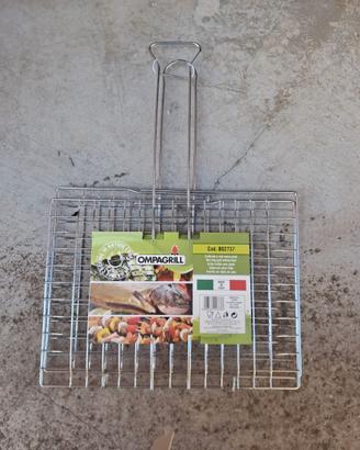 Graticola doppia per barbecue Compagrill nuova