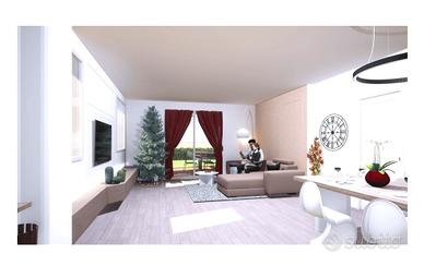 3 camere piano terra indipendente
