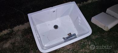 Lavabo con gambe