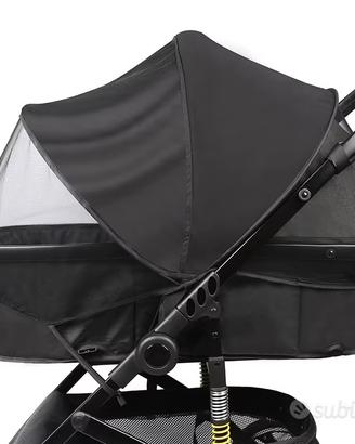 NUOVA Zanzariera Universale per Passeggino 2 in 1