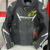 Giacca moto in pelle FASTER V3 AIRFLOW Alpinestars