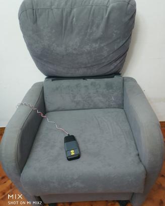 poltrona motorizzata 