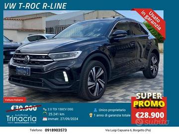 Volkswagen T-Roc R-Line 2.0 TDI 150CV DSG