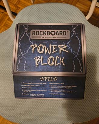 rockboard alimentatore multi effetti 