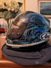 Arai Viper Gt Camo Blue +visiera trasparente  TAGL