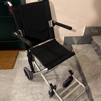Sedia a rotelle mobiclinic pieghevole