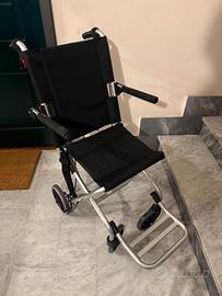 Sedia a rotelle mobiclinic pieghevole