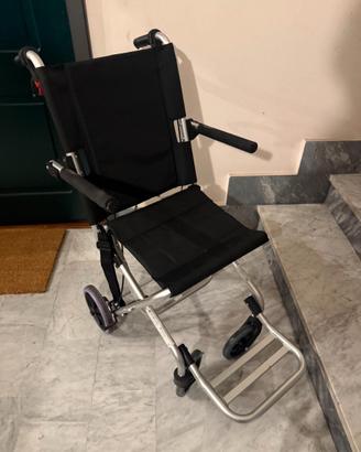 Sedia a rotelle mobiclinic pieghevole