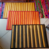 Trio tappeti Bamboo diversi colori