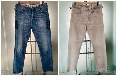 Coppia di jeans donna tg w 26 Calvin Klein Jeans