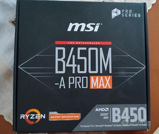 Scheda Madre msi b450m-a pro max