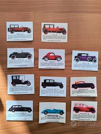 Lotto figurine starcream e star magro auto d'epoca