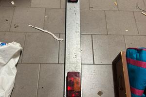 Porta targa con luci ellebi cresci satellite