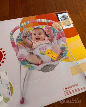 Sdraietta vibrante musica bambini
