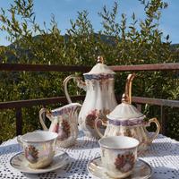 Servizio Caffè 12 Porcellana T. Limoges 