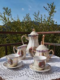 Servizio Caffè 12 Porcellana T. Limoges 