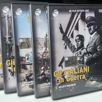 5 dvd - "gli Italiani in guerra"