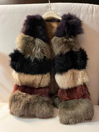 Gilet vera pelliccia vintage