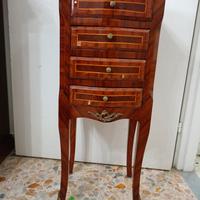mobiletto intarsiato portatelefono