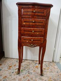 mobiletto intarsiato portatelefono