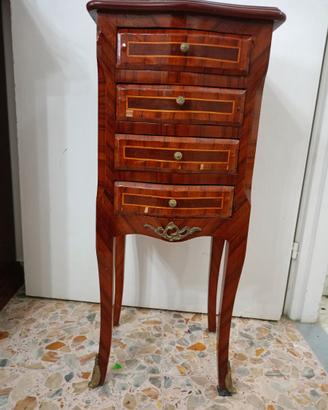 mobiletto intarsiato portatelefono