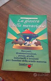 libro vintage "la giostra delle meraviglie"