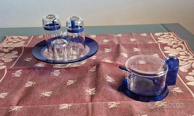 Set Condimenti (Surtout) e formaggiera GUZZINI