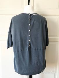 Maglia BREBIS NOIR grigio-avio 46-48 NUOVA