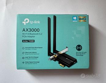 Scheda di Rete Wifi 6 PCIe TP-Link Archer TX50E