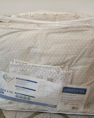 Completo lettino per bambini