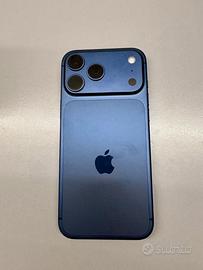 IPHONE 17 pro max blu COBALTO COME NUOVO 256 GB