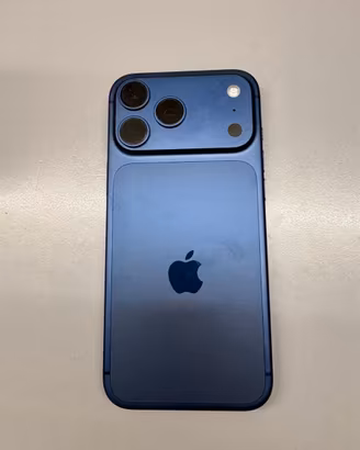 IPHONE 17 pro max blu COBALTO COME NUOVO 256 GB
