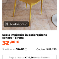 Sedie cucina