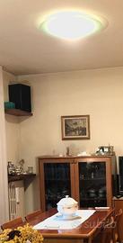 Plafoneria  da salotto in cristallo satinato