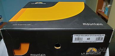 LA SPORTIVA Aequilibrium Top GTX Black\Yellow 40