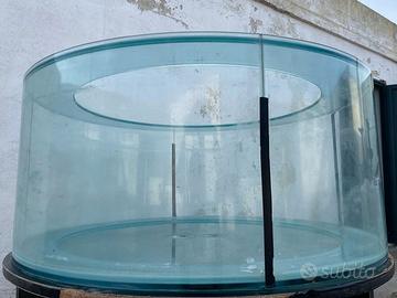 Acquario CIRCOLARE con mobiletto