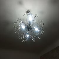 lampadario con cristalli Swarovski 